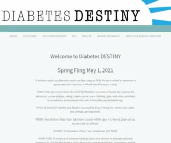 Diabetesdestiny.org(Diabetes Destiny) Screenshot