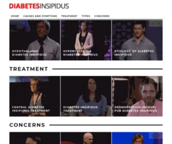 Diabetesinsipidus.org(Diabetes insipidus) Screenshot