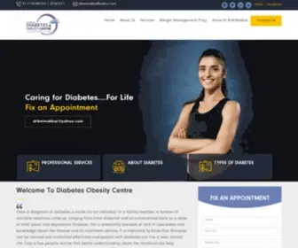 Diabetesobesitycentre.com(Diabetes & Obesity Centre) Screenshot