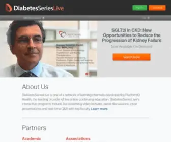 Diabetesserieslive.com(Continuing Medical Education) Screenshot