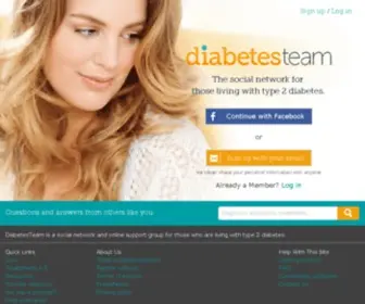 Diabetesteam.com(Diabetesteam) Screenshot