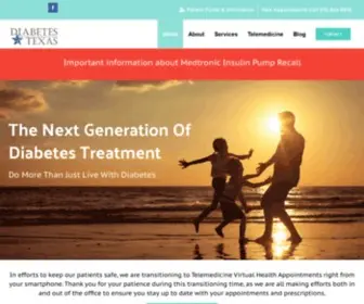 Diabetestexas.com(Diabetes Texas) Screenshot