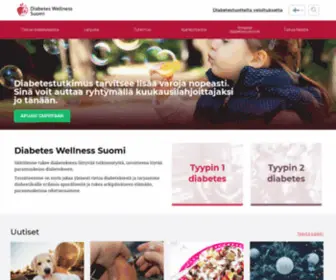 Diabeteswellness.fi(Diabetes Wellness Suomi) Screenshot