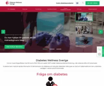 Diabeteswellness.se(Diabetes Wellness Sverige) Screenshot
