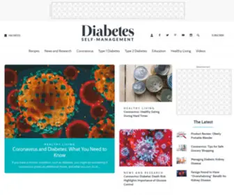 Diabeticcooking.com(Diabetes Self) Screenshot