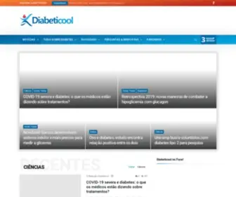 Diabeticool.com(Para viver de bem com o diabetes) Screenshot