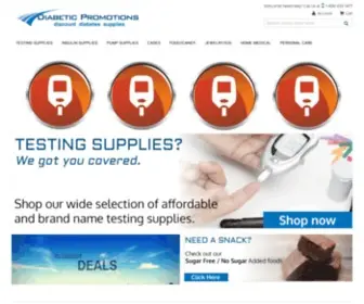 DiabeticPromotions.com(Diabetic and Medical Supplies by Diabetic Promotions) Screenshot