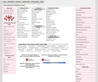 Diabeticretinopathy.org.uk(Diabeticretinopathy) Screenshot