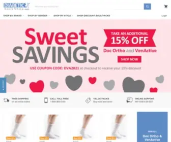Diabeticsockshop.com(Diabetic Sock Shop) Screenshot