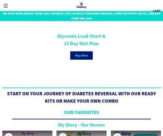 Diabexy.com(Diabexy Diabetes Friendly Food Products) Screenshot