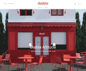 Diablaoutdoor.com(Diseñamos productos creativos para estar al aire libre con estilo) Screenshot