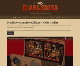 Diableries.co.uk(A devilish 1860s sensation finally unleashed on the 21st century) Screenshot