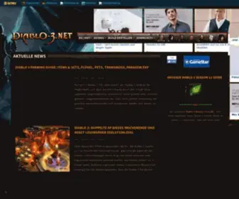 Diablo-3.net(Die beste Diablo 3 Fanseite) Screenshot