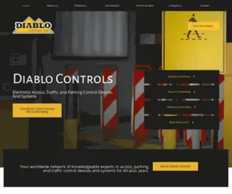 Diablocontrols.com(Diablo Controls) Screenshot