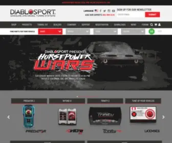Diablosport.com(Gasoline and Diesel Tuning Systems) Screenshot