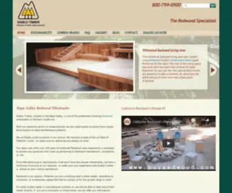 Diablotimber.com(Diablo Timber) Screenshot