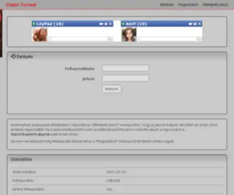 Diablotorrent.hu(Diablo Torrent) Screenshot