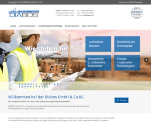 Diabos.net(DIABOS & GmbH Co) Screenshot