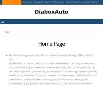 Diabox-Auto.ru(DiaboxAuto) Screenshot