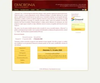 Diacronia.ro(Revista diacronia) Screenshot