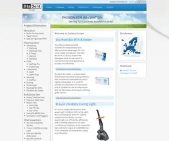 Diadenteurope.com(Diadent Europe) Screenshot