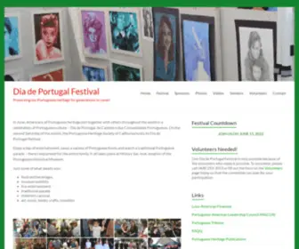 Diadeportugalca.org(Preserving our Portuguese heritage for generations to come) Screenshot