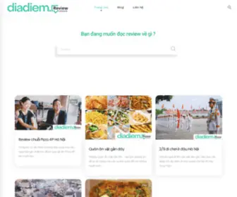 Diadiem.review(Mạng Review trung thực cho bạn) Screenshot