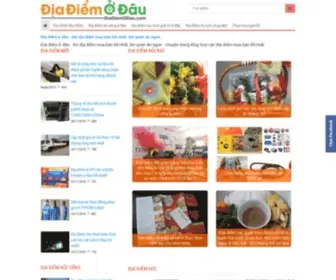 Diadiemodau.com(Địa điểm ở đâu) Screenshot