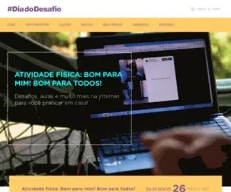 Diadodesafio.org.br(Página Inicial) Screenshot