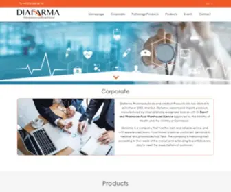 Diafarma.com(Pharmaceutical) Screenshot