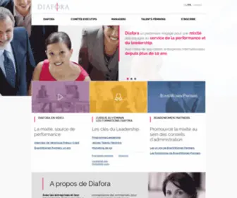 Diafora-Leadership.com(Diversité) Screenshot