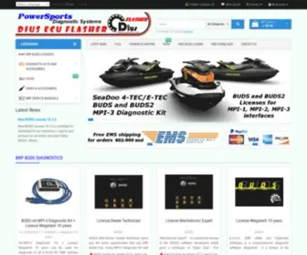 Diag-SYstems.com(PowerSports Diagnostic Systems and DIUS ECU Flasher) Screenshot