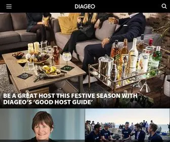 Diageo.com(Discover Diageo) Screenshot