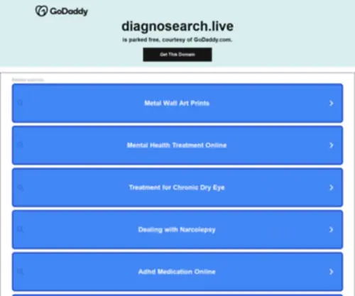 Diagnosearch.live(Diagnosearch live) Screenshot
