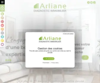 Diagnostic-Immobilier-Arliane.fr(Arliane Diagnostic immobilier) Screenshot