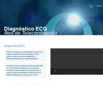 Diagnosticoecg.com(Diagnóstico) Screenshot