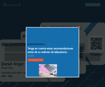 Diagnosticoseu.net(Diagnósticos E.U) Screenshot