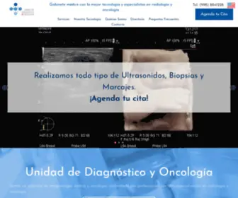 Diagnosticoyoncologia.com(Diagnóstico y Oncología de Cancún) Screenshot