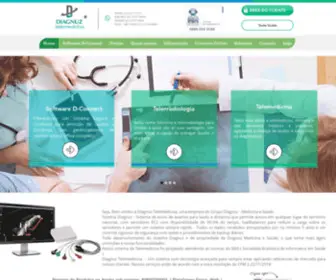 Diagnuztelemedicina.com(Laudos a Distancia) Screenshot