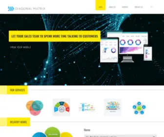 Diagonalmatrix.com(Diagonal Matrix) Screenshot