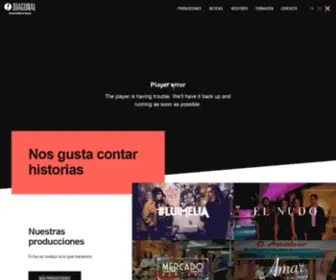 Diagonaltv.es(Nos gusta contar historias) Screenshot