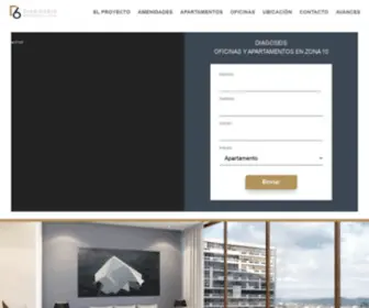 Diagoseis.com(Apartamentos y Oficinas en Guatemala) Screenshot