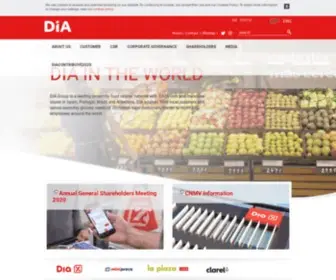 Diagroup.com(DIA Corporate) Screenshot