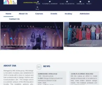 Diaindia.co.in(Best Design School in Delhi NCR) Screenshot