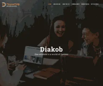 Diakob.io(Home) Screenshot