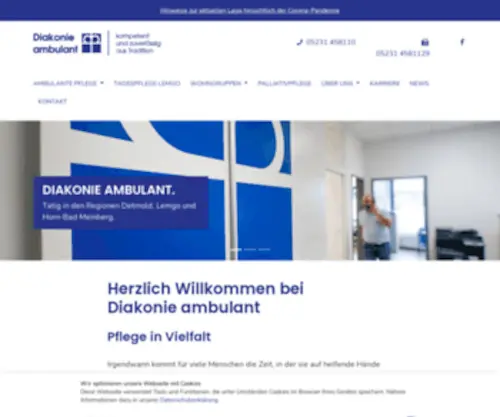 Diakonie-Ambulant.com(Diakonie ambulant) Screenshot