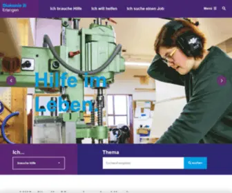 Diakonie-Erlangen.de(Diakonie Erlangen ) Screenshot