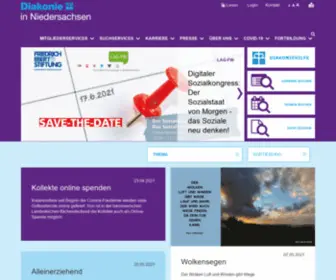 Diakonie-IN-Niedersachsen.de(Diakonisches Werk in Niedersachsen) Screenshot
