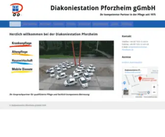 Diakoniestation-Pforzheim.de(Diakoniestation Pforzheim gGmbH) Screenshot