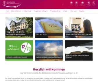 Diakonissenmutterhaus-Aidlingen.de(Diakonissenmutterhaus Aidlingen e.V) Screenshot